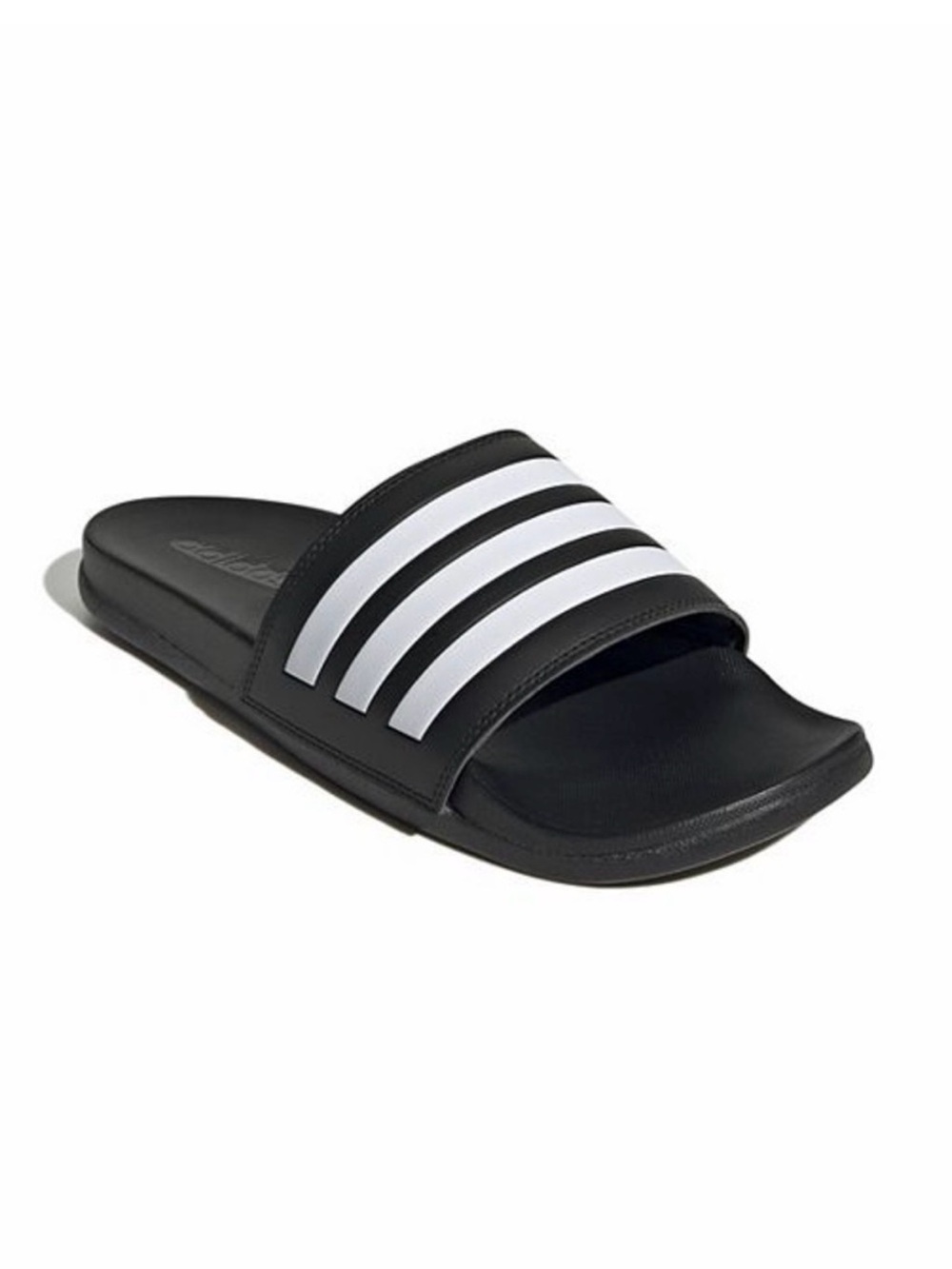 NWT Adidas Unisex Adilette Comfort Slides - Black Size 12M/13W